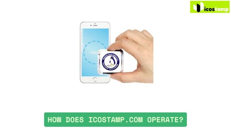 How does icostamp.com operate?