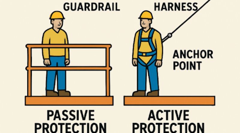 Active and Passive Fall Protection Methods